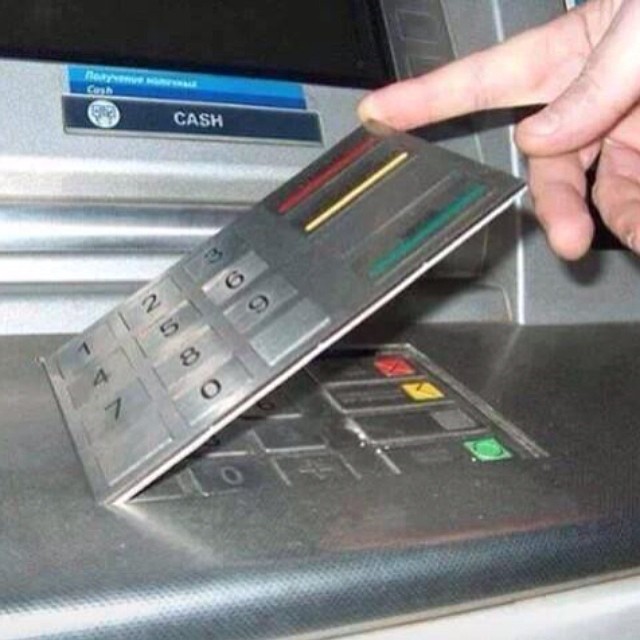 Credit Card Information Skimming Device