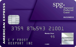 Starwood Preferred Guest Hotel Rewards Travel Credit Card